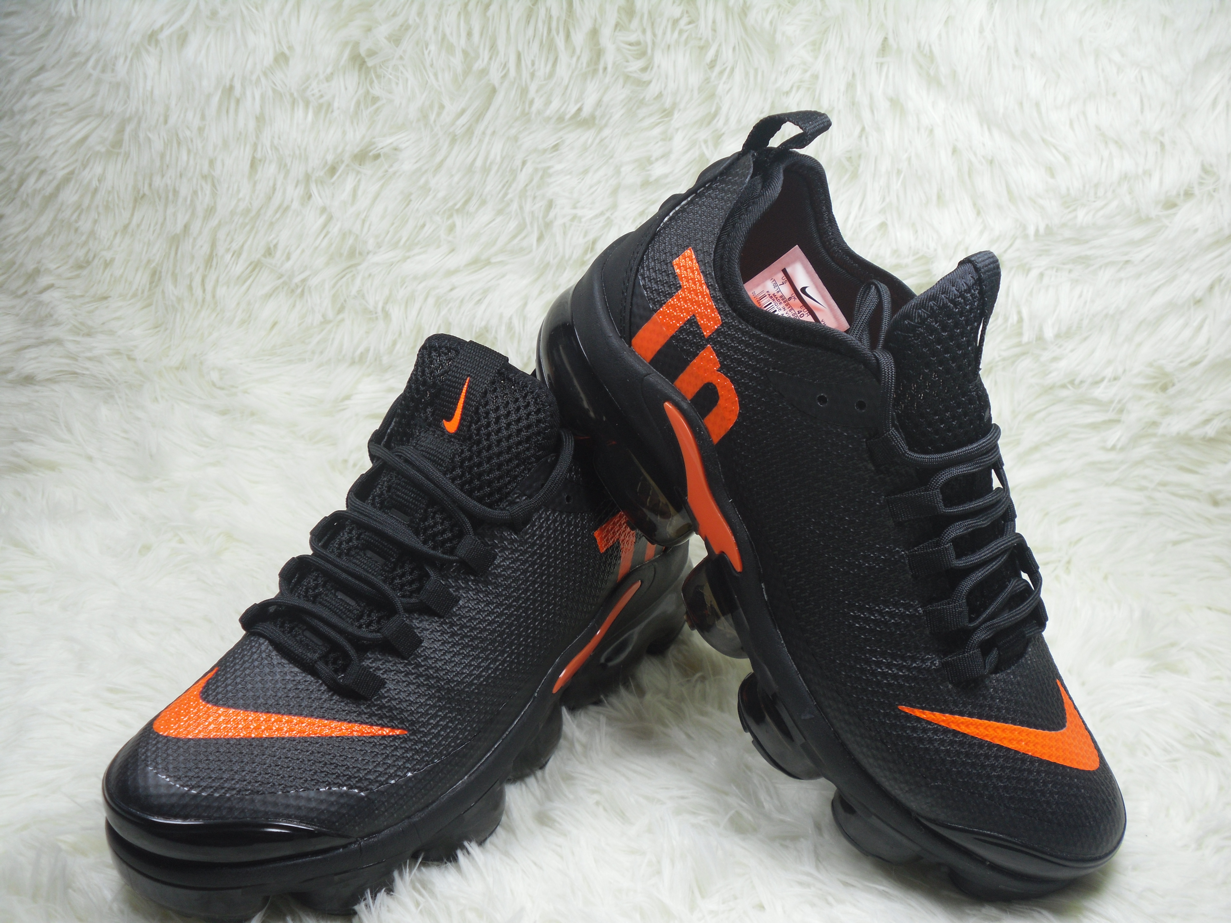 Nike Air Max Plus TN Summer Black Orange Shoes - Click Image to Close